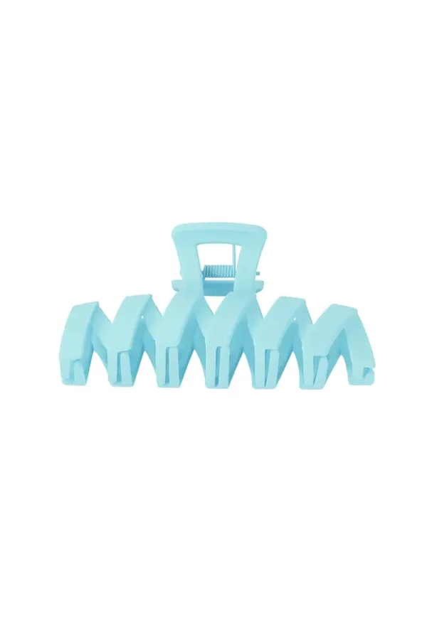Haarklem zigzag - blauw Zigzag haarklem - Blauw