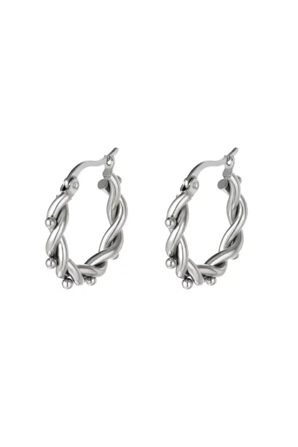 288916-118 Stacie oorbellen - Silver