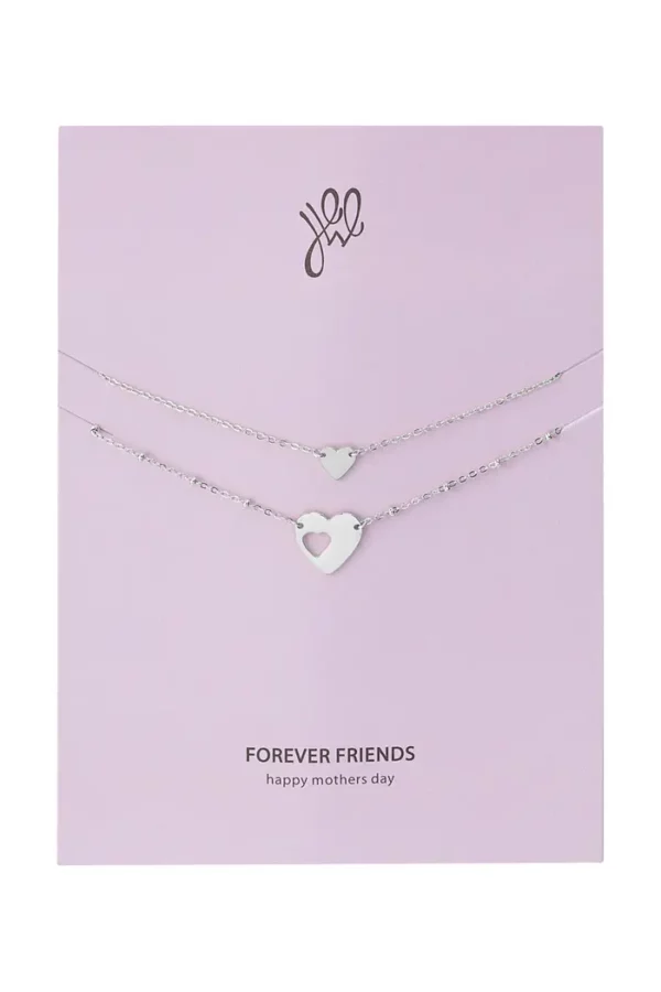 290363-117 Together armbanden set - Silver
