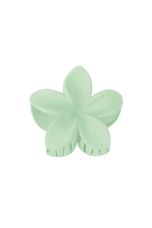 511670-407 Bloem haarklem - Groen