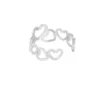 253025-115-1 Hartjes ring - Zilver