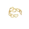 253025-185-1 Hartjes ring - Goud
