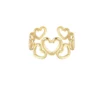 253025-185 Hartjes ring - Goud