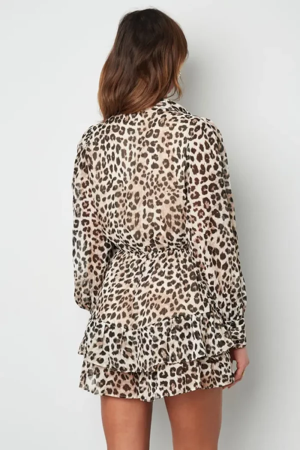 0604950-031-M4 Jurk met panterprint