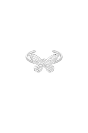 253210-115 Ring met vlinder