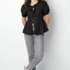 0605106-011-M2 Blouse met strikken