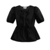 605106-011 Blouse met strikken