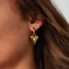 0292052-M1 Oorbellen hart - Goud